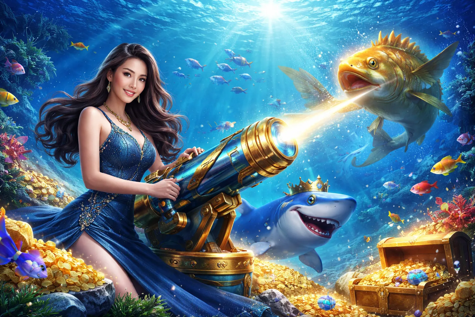 Hình ảnh chính trò chơi Bắn Cá tại 888new com
